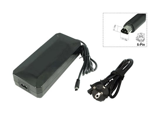 54.6V 3A Powersmart Charger with 5-pin trapezoidal plug