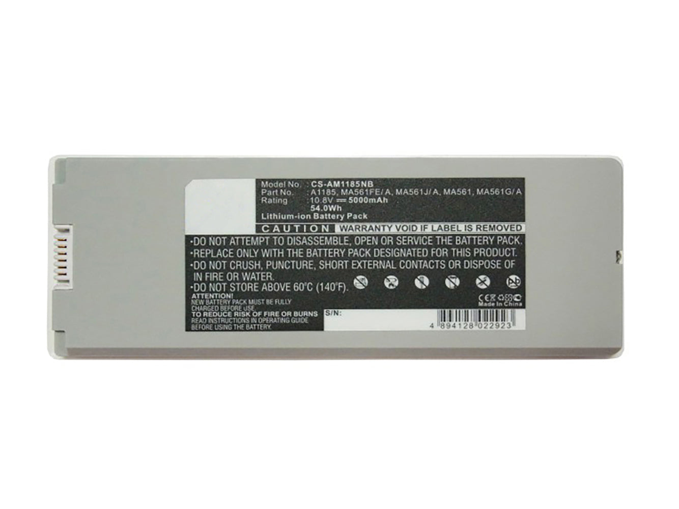 Vervanging voor Apple MacBook 13" A1181 (jaar 2006-2009) Laptopbatterij