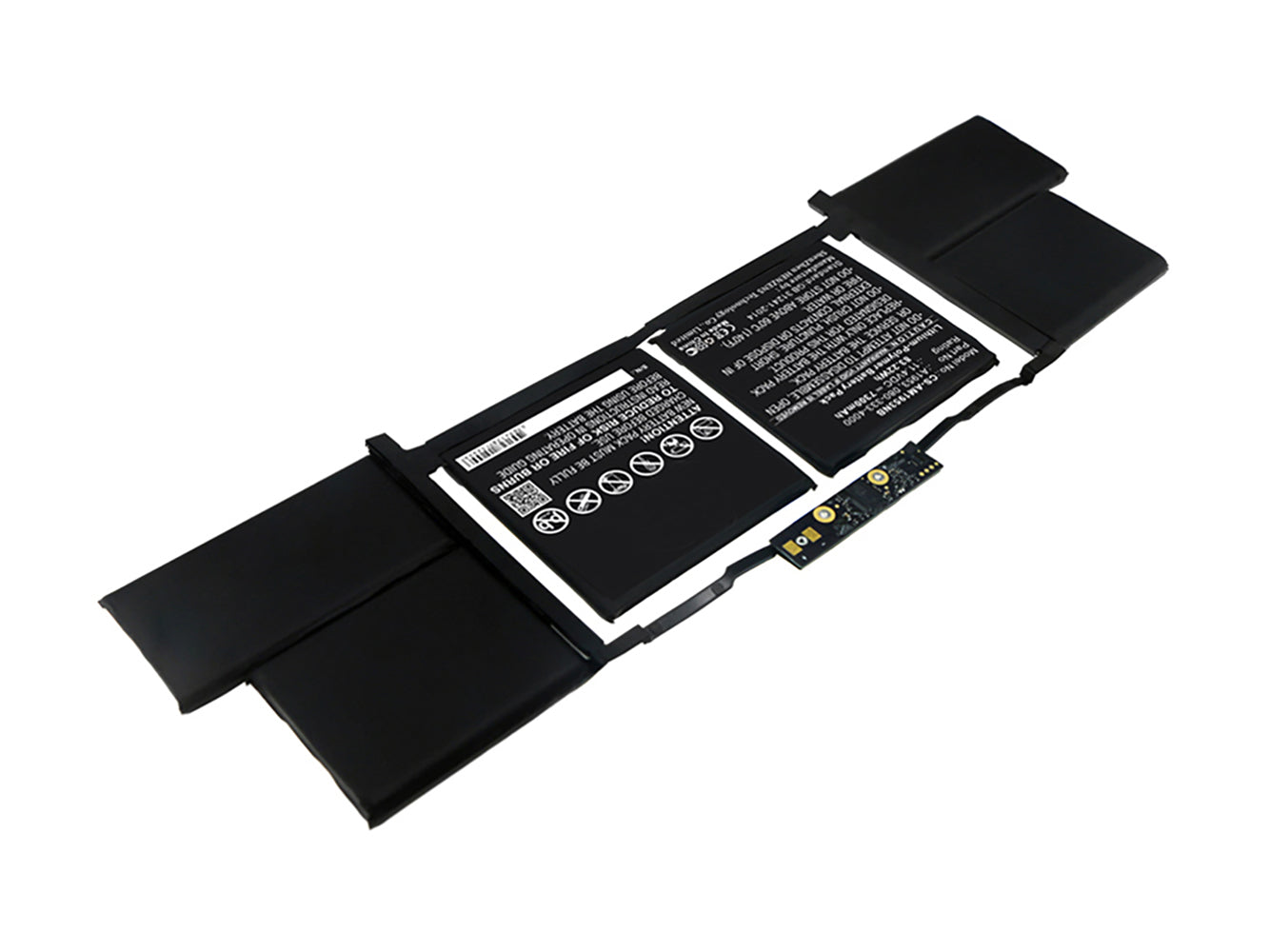 Vervanging voor Apple MacBook Pro Retina 15" Touch Bar A1990 (jaar 2018 - 2019) Laptopbatterij