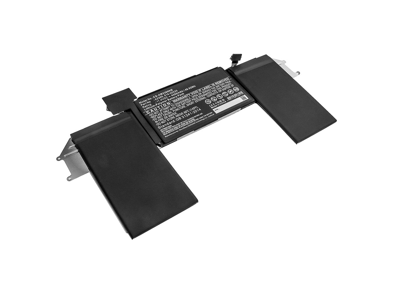 Vervanging voor Apple MacBook Air (M1 2020) laptopbatterij