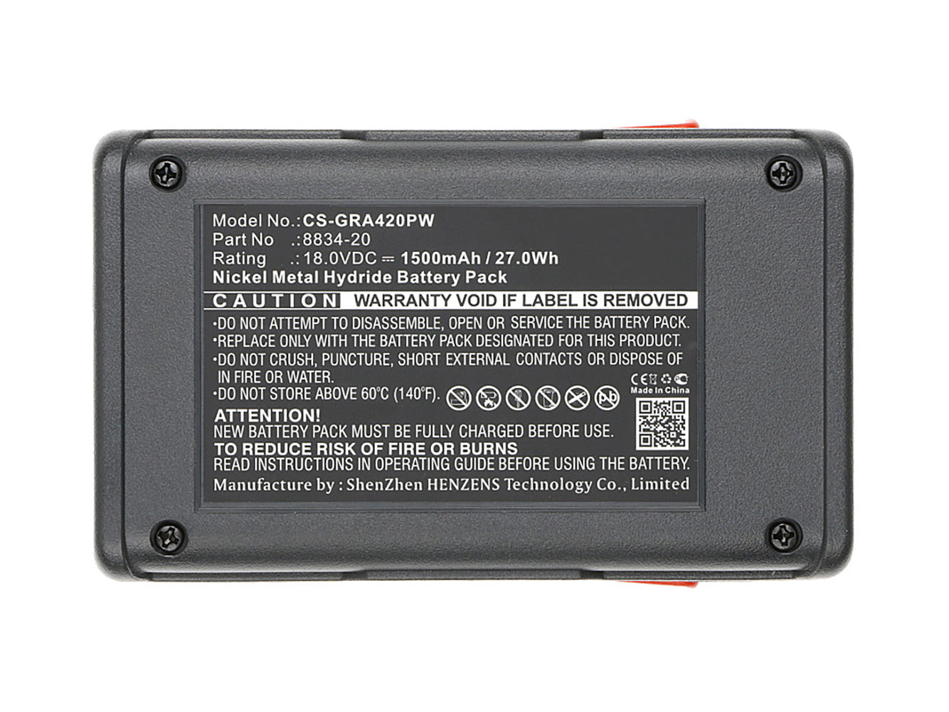 Replacement for Gardena 648844, 648872, EasyCut 42 Lawn Mowers Battery