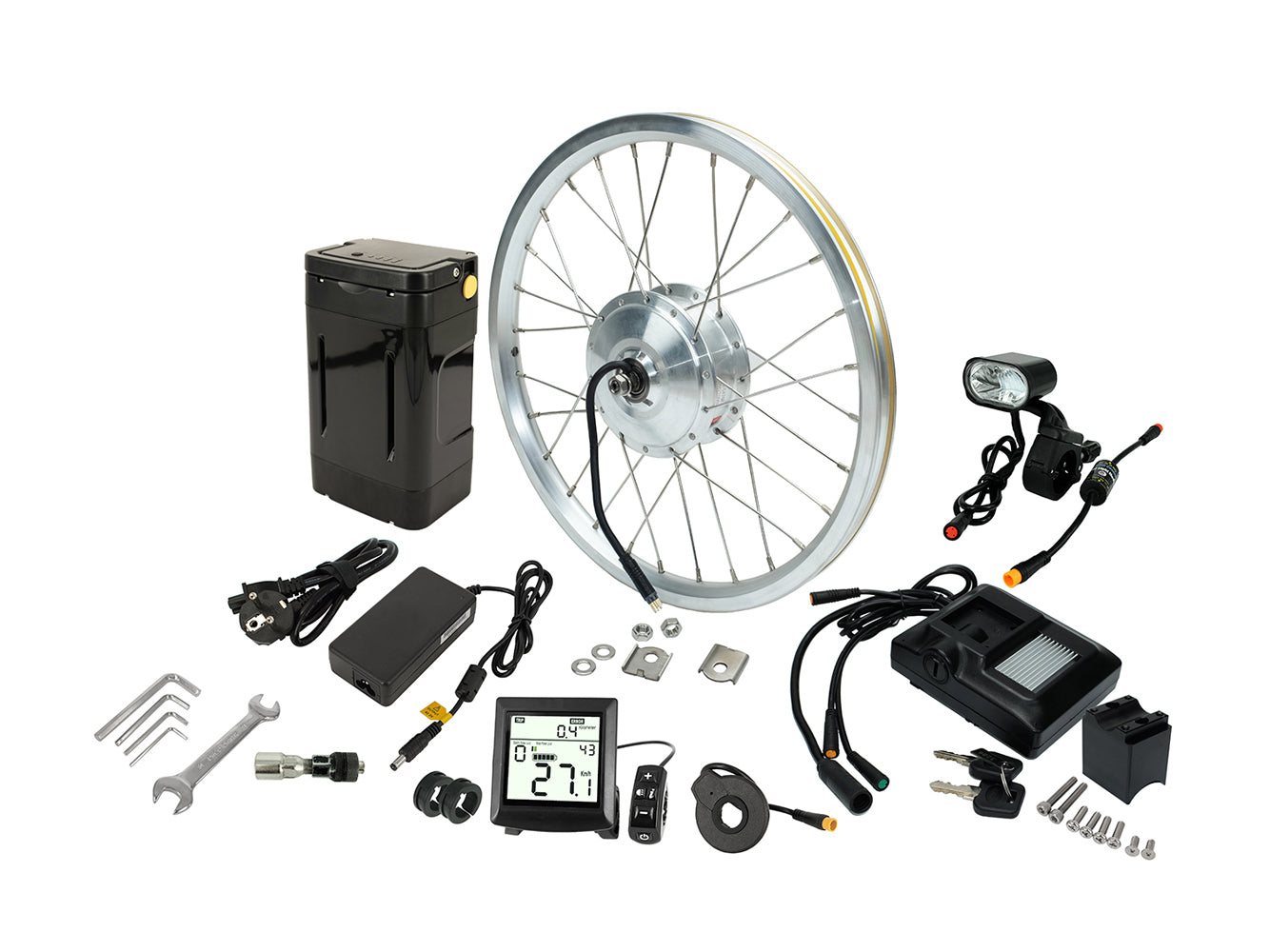 DIY-Umrüstsatz für Brompton-Faltrad 36V 8,7Ah/313,2Wh