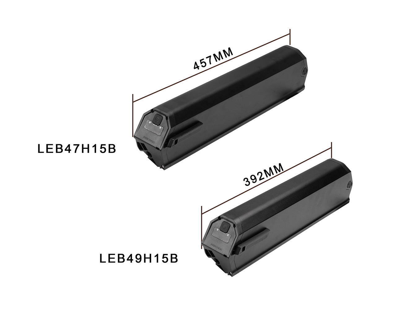 48V 17.5Ah/840Wh Battery for  Aventon Pace 500, DeHawk i5