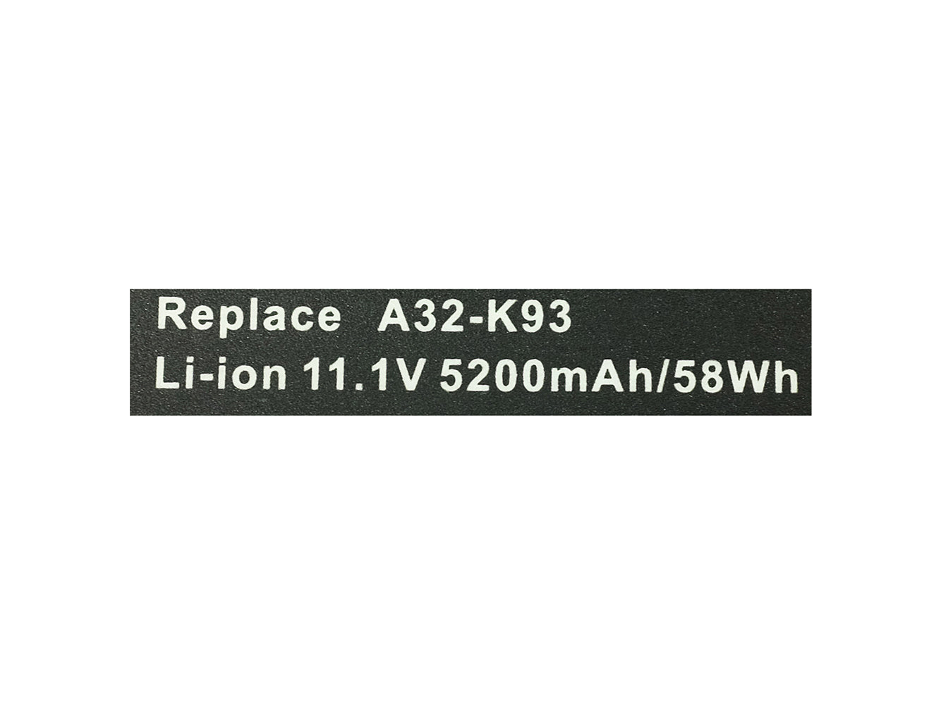 Replacement for ASUS A93, A93S, A93SM, A93SV, A95, A95V, A95VM, K93, K93S, K93SM, K93SV, K95, K95V, K95VM Series Laptop Battery