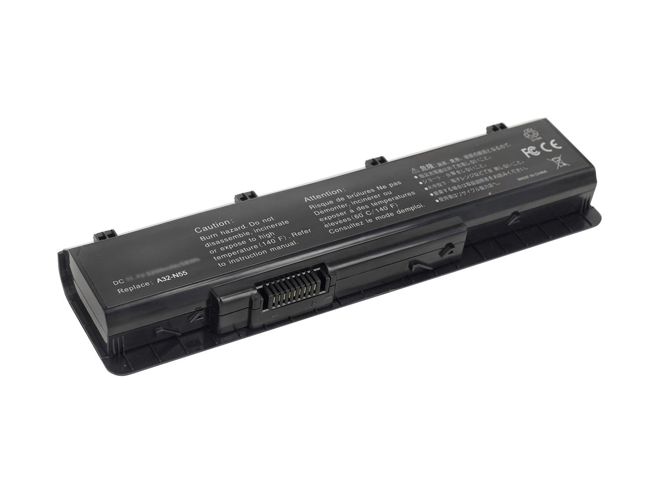 Vervanging voor ASUS N45, N45E, N45S, N45SF, N45SL, N55, N55E, N55S laptopbatterij