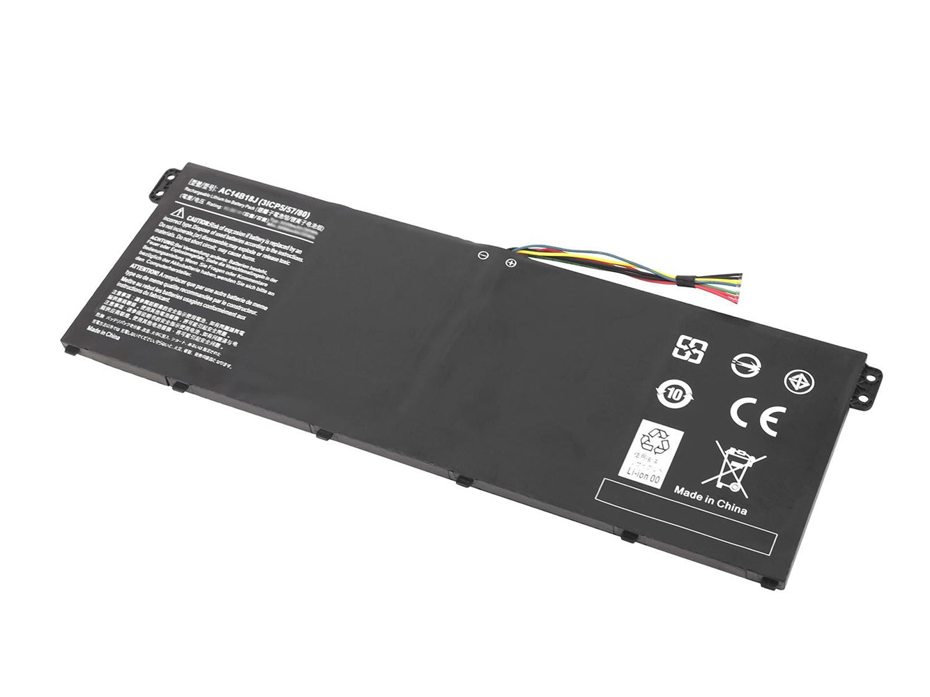 Vervanging voor Acer Aspire ES1-512, Aspire ES1-531, TravelMate B115, TravelMate B116 laptopbatterij