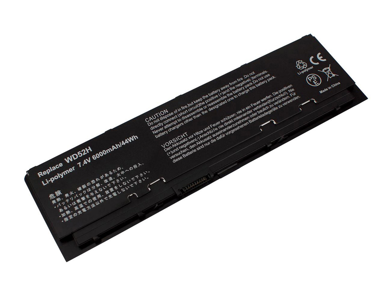 Vervanging voor Dell Latitude E7240, Latitude E7250 laptopbatterij