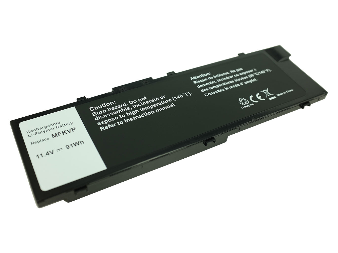 Vervanging voor Dell 15 7000-serie (7510), 17 7000 (7710), 17 7000 (m7710) laptopbatterij