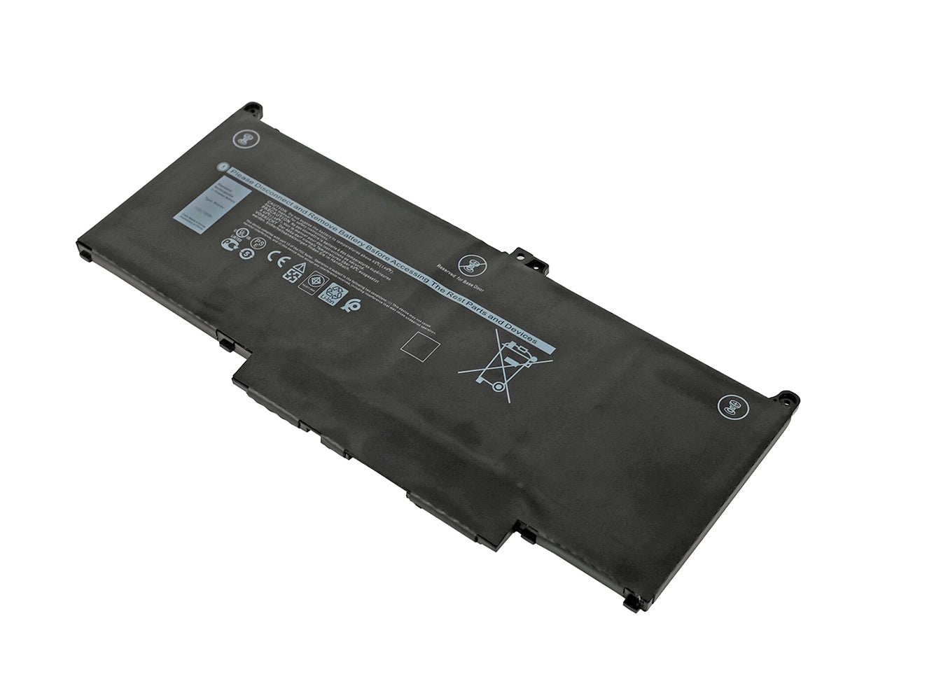 Replacement for Dell Precision Latitude 13 5300, Latitude 13 7300, Latitude 14 7400 Laptop Battery