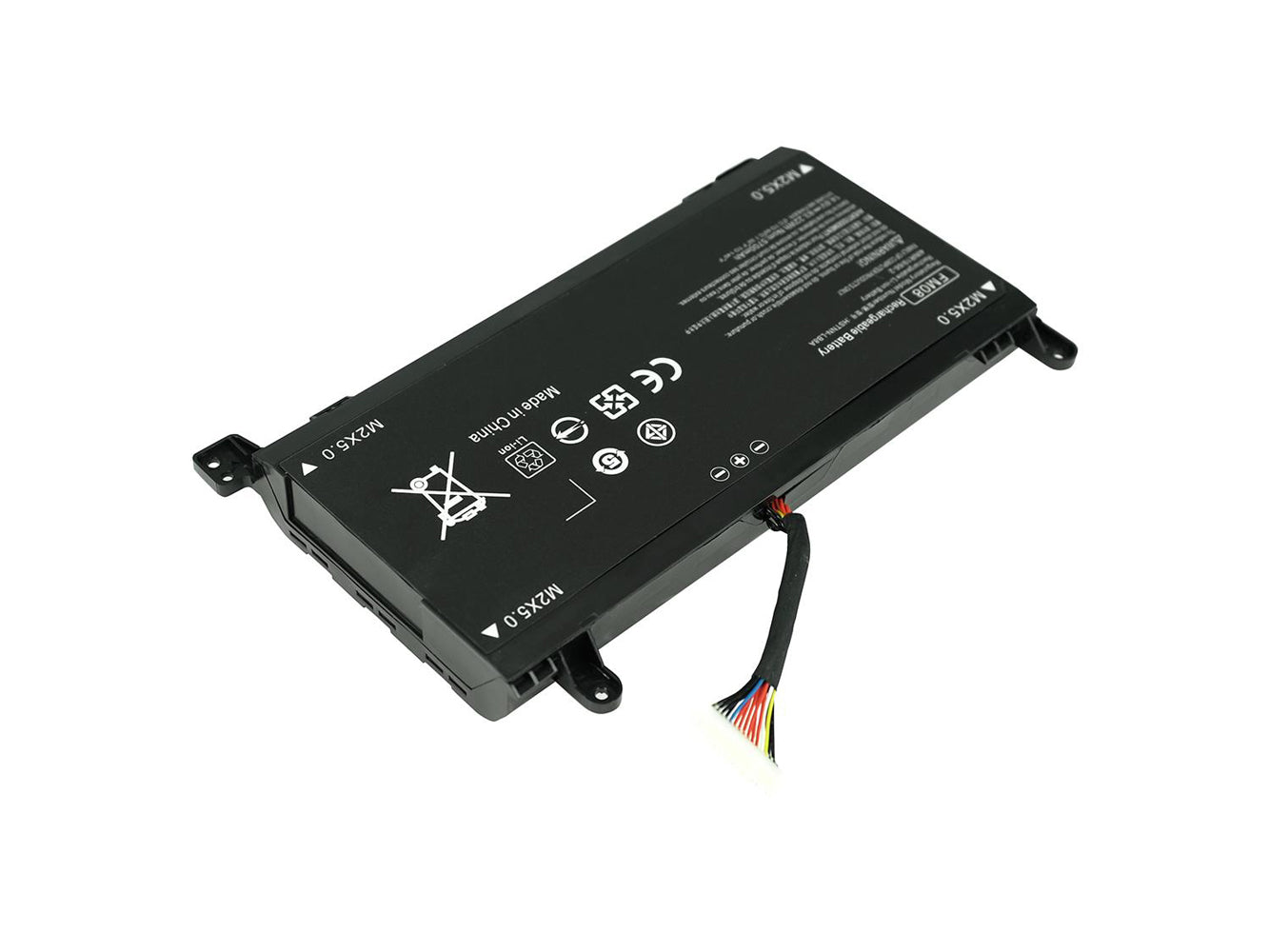 Vervanging voor 16-pins connectorversie HP OMEN 17-an013TX, OMEN 17-an014TX laptopbatterij