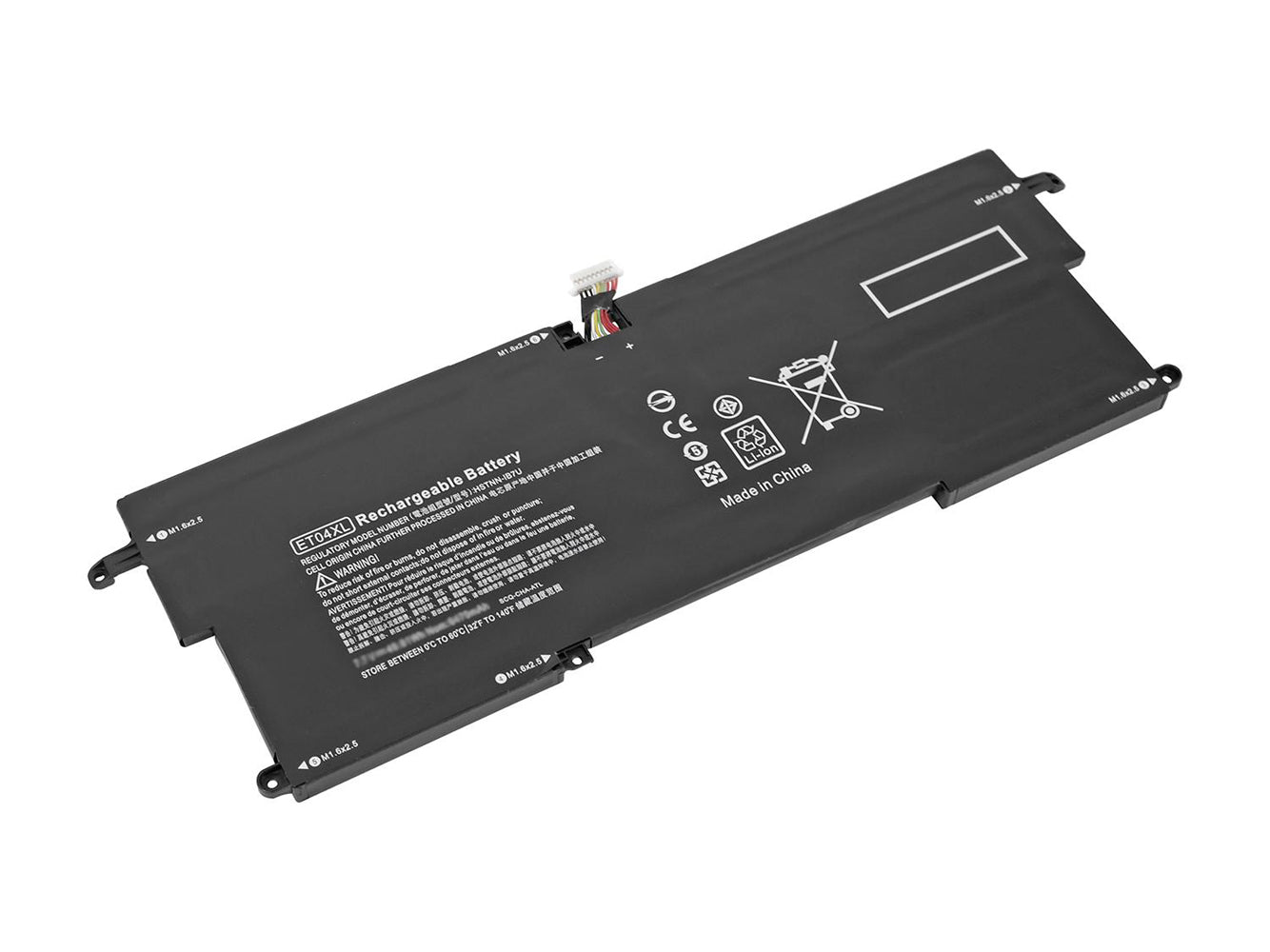 Vervanging voor HP EliteBook X360 1020 G2-serie laptopbatterij