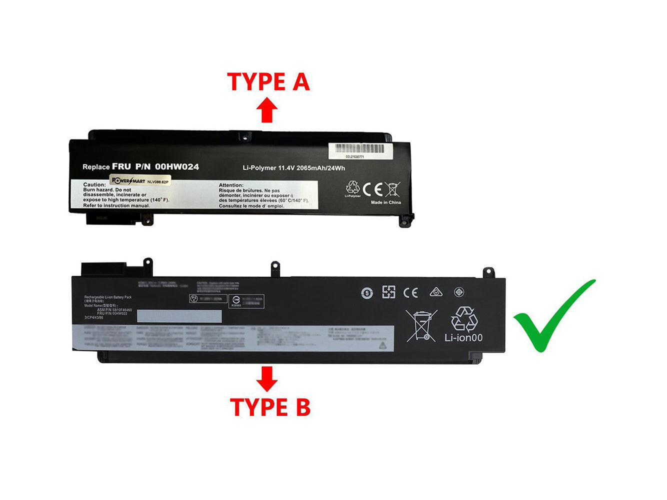 Ersatz für LENOVO ThinkPad T460s – 20FA, ThinkPad T460s – 20F9 Laptop-Akku