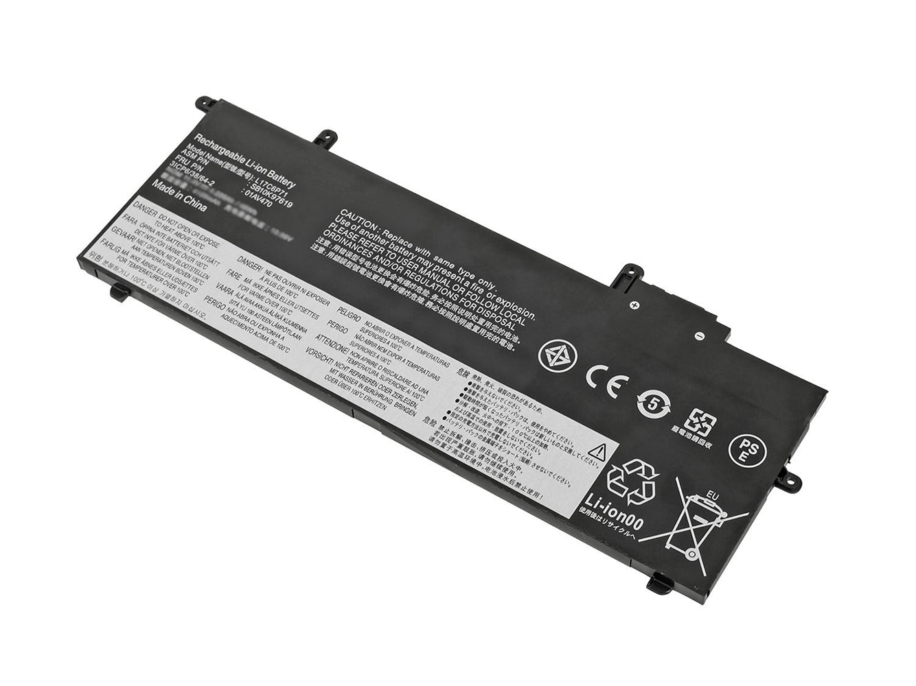 Vervanging voor LENOVO ThinkPad X280(20KF001RGE), ThinkPad X280-20KE Laptopbatterij