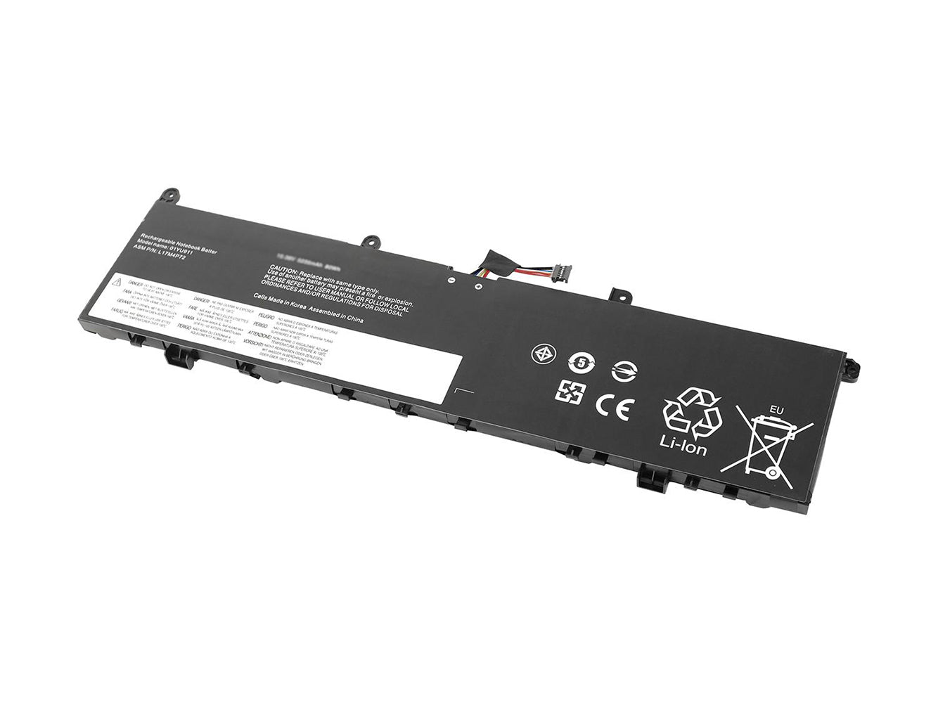 Vervanging voor LENOVO ThinkPad P1 2019 20QTA00ECD laptopbatterij