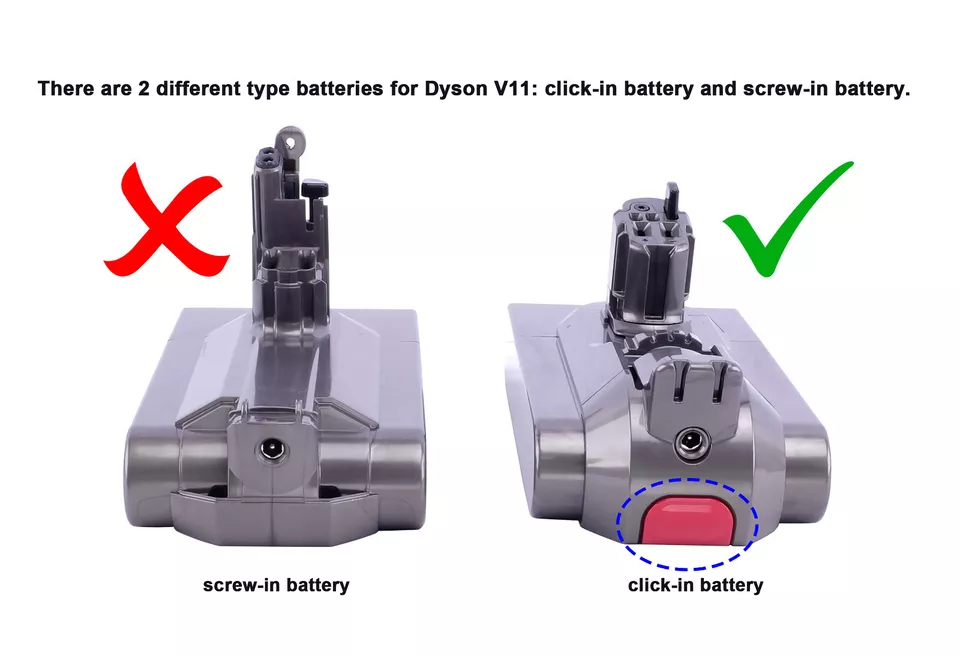 Dyson V15 Detect Submarine Vervangende Accu 3600mAh